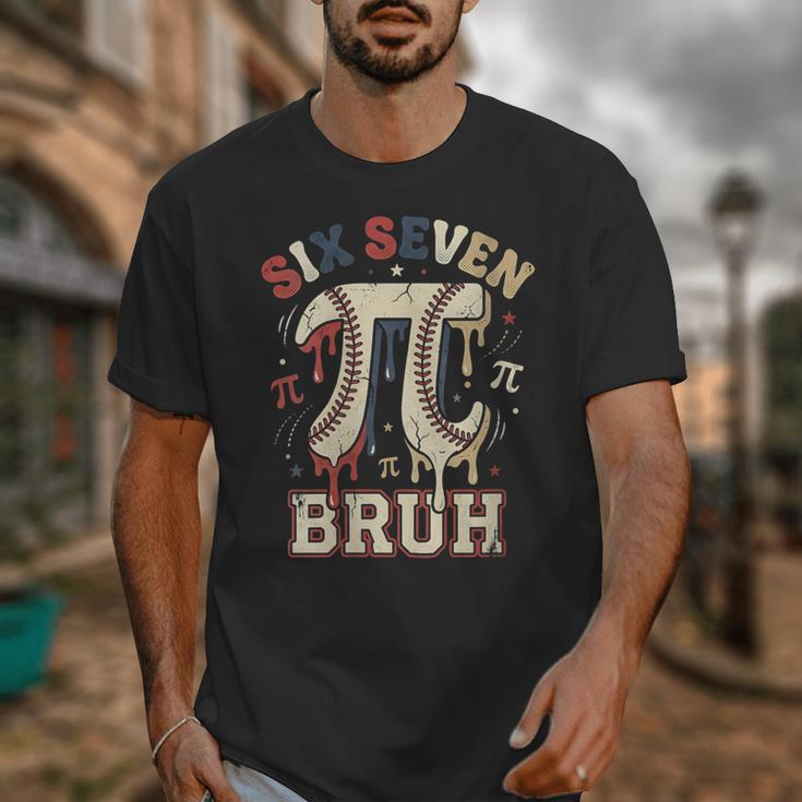 Women's Six Seven 67 Bruh 6 7 Happy Pi Day Baseball Be Irrational Unisex T-Shirt Women's Six Seven 67 Bruh 6 7 Happy Pi Day Baseball Be Irrational Unisex T-Shirt