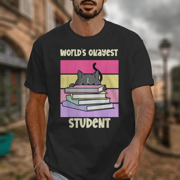 World's Okayest Student Fun Back To School & New Term Unisex T-Shirt World's Okayest Student Fun Back To School & New Term Unisex T-Shirt