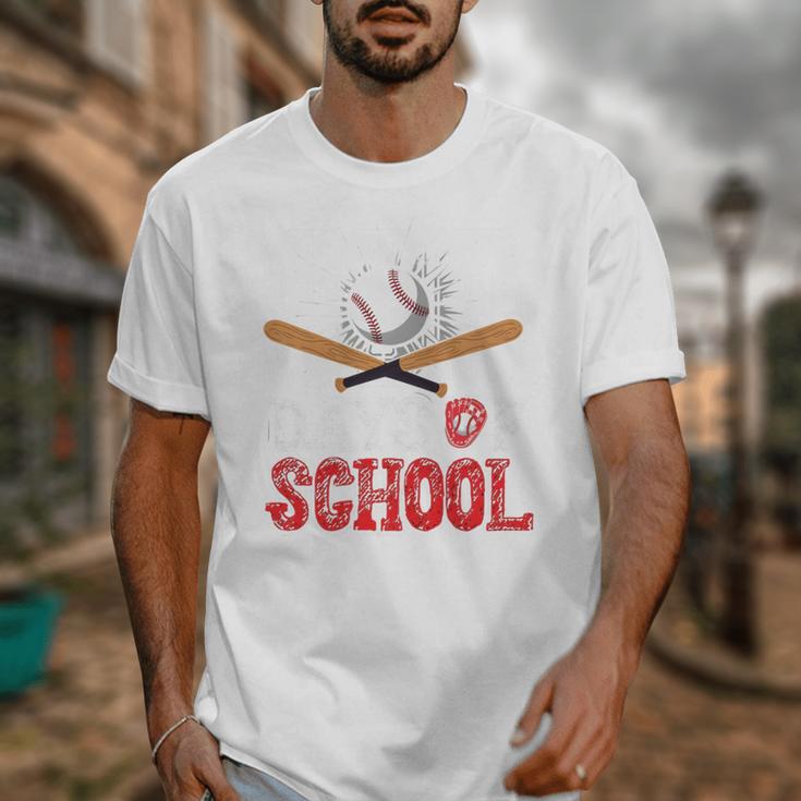 100 Days Of School Baseball 100 Days Smarter Boys Student Unisex T-Shirt
