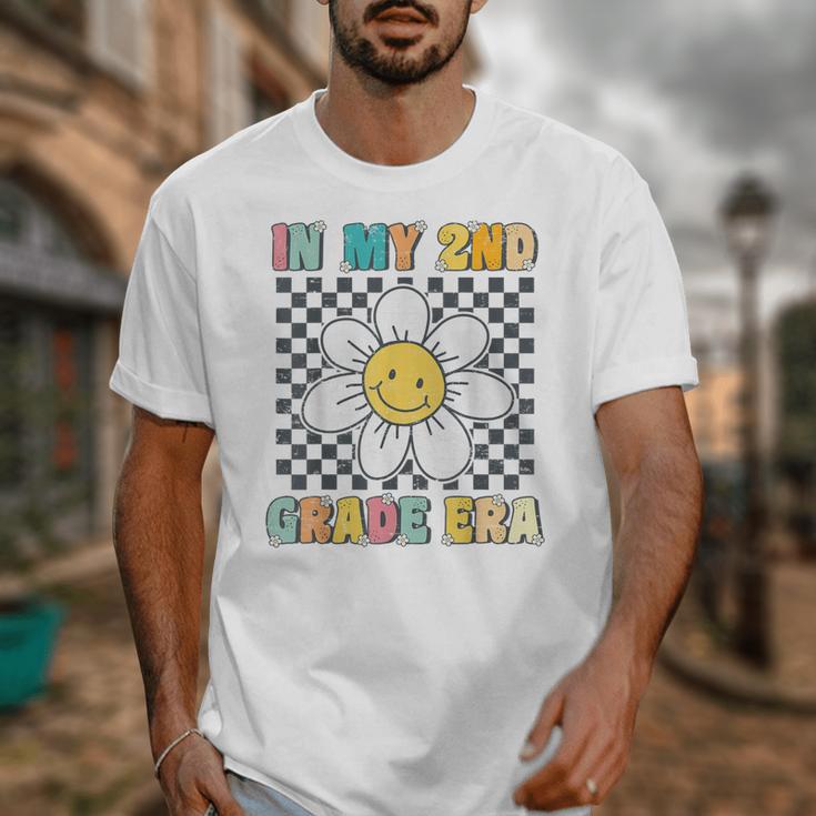 In My 2nd Grade Era Retro Groovy Second Grade Back To School Unisex T-Shirt