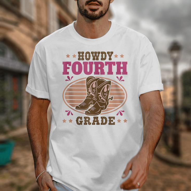Back To School Howdy Fourth Grade Girls Unisex T-Shirt Back To School Howdy Fourth Grade Girls Unisex T-Shirt
