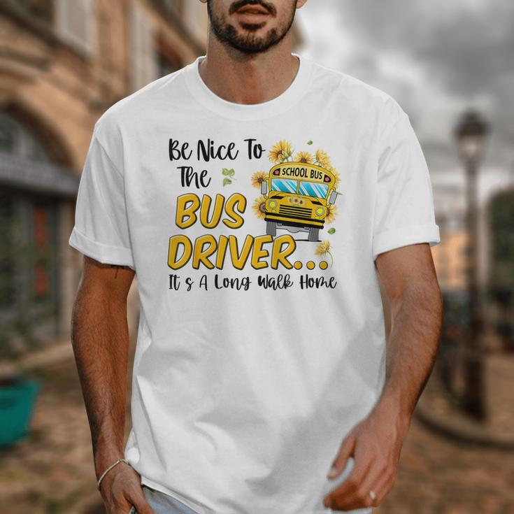Back To School Be Nice To The Bus Driver Magic School Bus Unisex T-Shirt Back To School Be Nice To The Bus Driver Magic School Bus Unisex T-Shirt