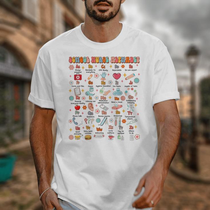 Back To School School Nurse Alphabet School Nurse Life Unisex T-Shirt Back To School School Nurse Alphabet School Nurse Life Unisex T-Shirt
