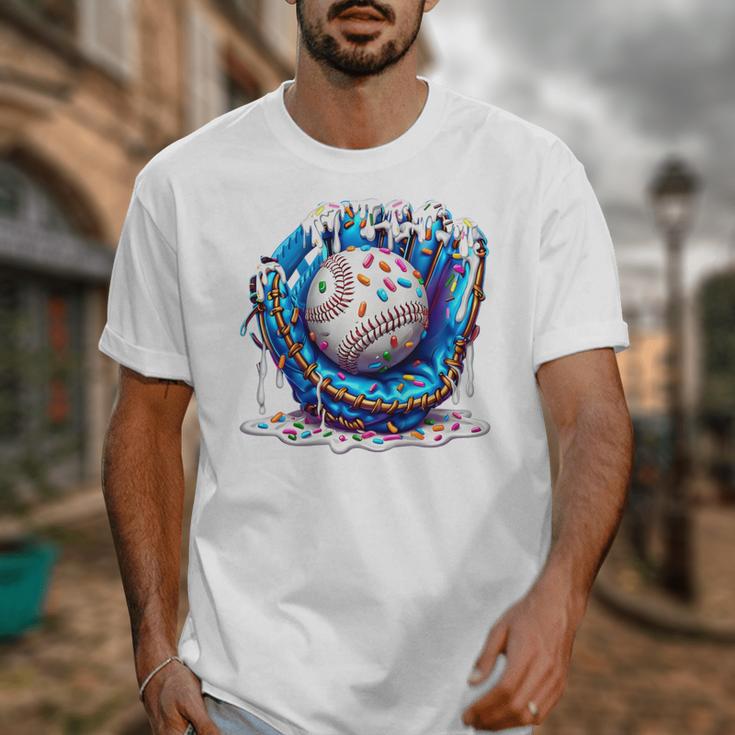 Baseball Drip For Boys Ice Cream Drip Youth Baseball Boys Premium Tri-Blend Unisex T-Shirt Baseball Drip For Boys Ice Cream Drip Youth Baseball Boys Premium Tri-Blend Unisex T-Shirt