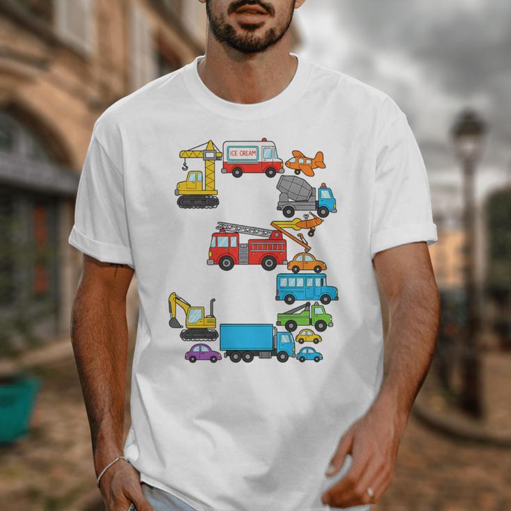 Baseball Ice Cream Drip Vehicles Youth Baseball Drip Premium Tri-Blend Unisex T-Shirt