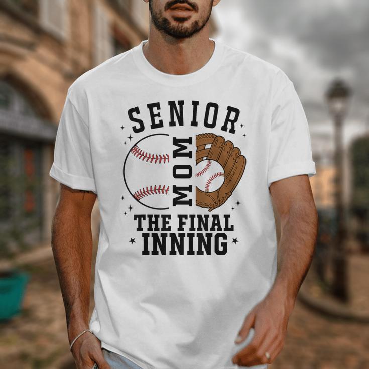 Baseball Senior Mom 2026 The Final Inning Unisex T-Shirt Baseball Senior Mom 2026 The Final Inning Unisex T-Shirt