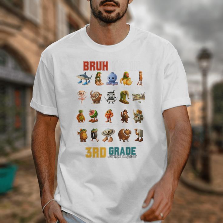 Bruh I’m In 3rd Grade Back To School Italian Brainrot Premium Tri-Blend Unisex T-Shirt Bruh I’m In 3rd Grade Back To School Italian Brainrot Premium Tri-Blend Unisex T-Shirt