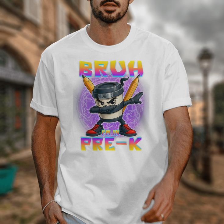 Bruh I'm In Pre-K Back To School Italian Brainrot Premium Tri-Blend Unisex T-Shirt Bruh I'm In Pre-K Back To School Italian Brainrot Premium Tri-Blend Unisex T-Shirt