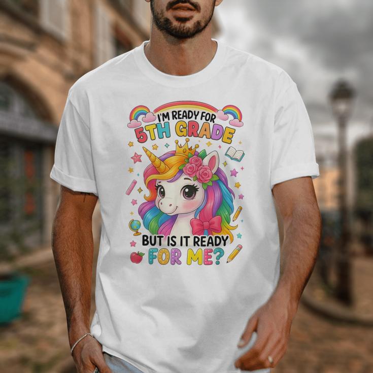 Crush Fifth Grade Girls Back To School Unicorn First Day Unisex T-Shirt Crush Fifth Grade Girls Back To School Unicorn First Day Unisex T-Shirt