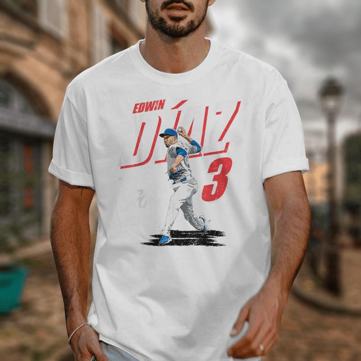 Edwin Diaz Los Angeles D Baseball Players MLBEDD204M Unisex T-Shirt Edwin Diaz Los Angeles D Baseball Players MLBEDD204M Unisex T-Shirt