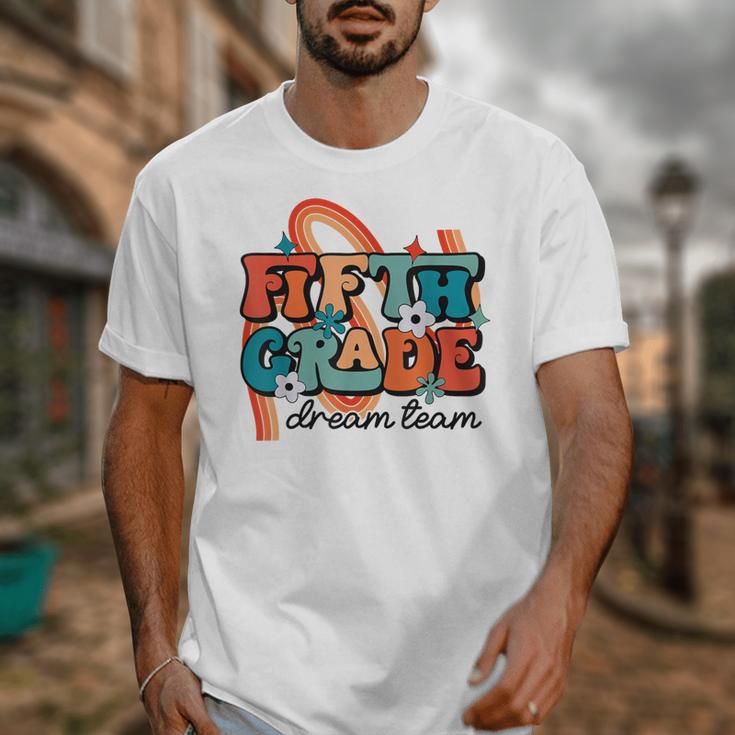 Fifth Grade Dream Team 1st Day Of 5th Grade Back To School Unisex T-Shirt Fifth Grade Dream Team 1st Day Of 5th Grade Back To School Unisex T-Shirt