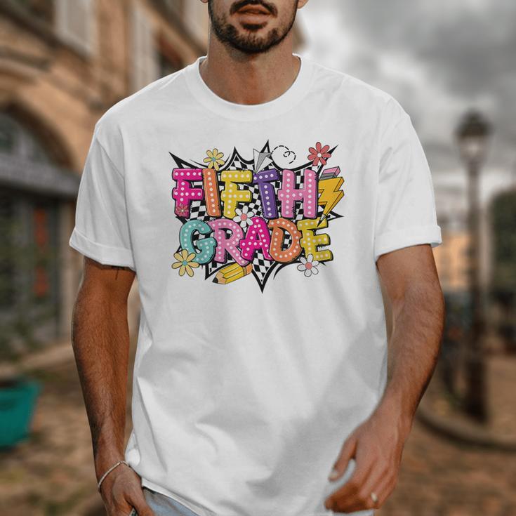 First Day Of School Fifth Grade Back To School Kids Unisex T-Shirt