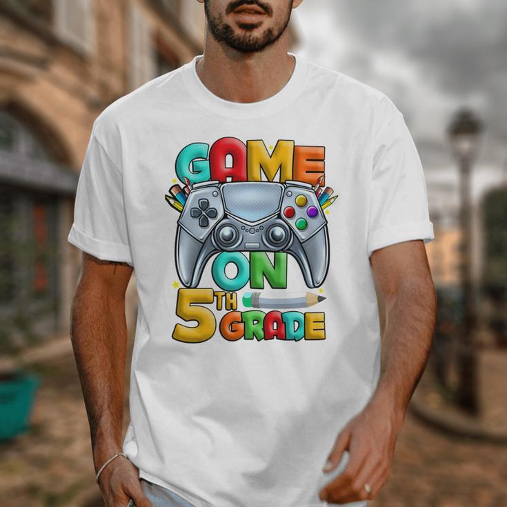 Game On 5th Grade Back To School 5th Grade Level Unlocked Performance Unisex T-Shirt