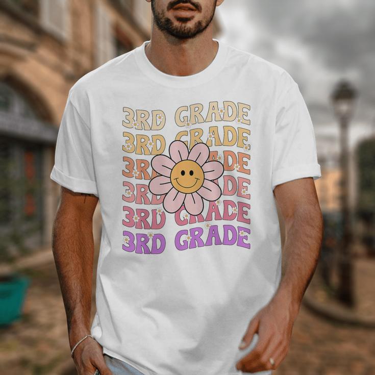Groovy 3rd Grade Back To School Retro Groovy Third Grade Unisex T-Shirt Groovy 3rd Grade Back To School Retro Groovy Third Grade Unisex T-Shirt