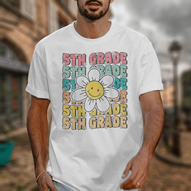 Groovy 5th Grade Back To School First Day Of Fifth Grade Unisex T-Shirt Groovy 5th Grade Back To School First Day Of Fifth Grade Unisex T-Shirt