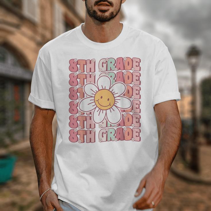 Groovy 8th Grade Back To School First Day Of Eighth Grade Unisex T-Shirt Groovy 8th Grade Back To School First Day Of Eighth Grade Unisex T-Shirt