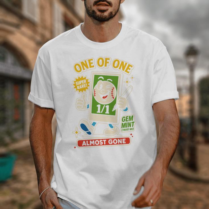 Hobby Trading Card Parody Humor 11 Baseball Cards Collector Premium Unisex T-Shirt Hobby Trading Card Parody Humor 11 Baseball Cards Collector Premium Unisex T-Shirt