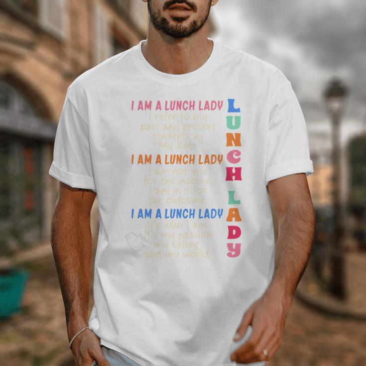 I'm A Lunch Lady Back To School Cafeteria Worker Squad Unisex T-Shirt I'm A Lunch Lady Back To School Cafeteria Worker Squad Unisex T-Shirt