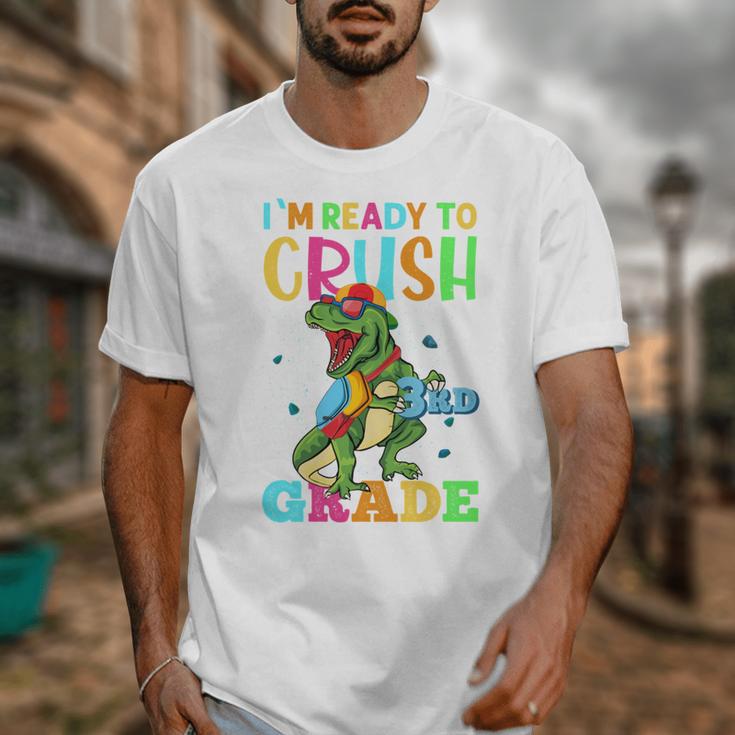 I'm Ready To Crush 3rd Grade Dinosaur Back To School Unisex T-Shirt I'm Ready To Crush 3rd Grade Dinosaur Back To School Unisex T-Shirt