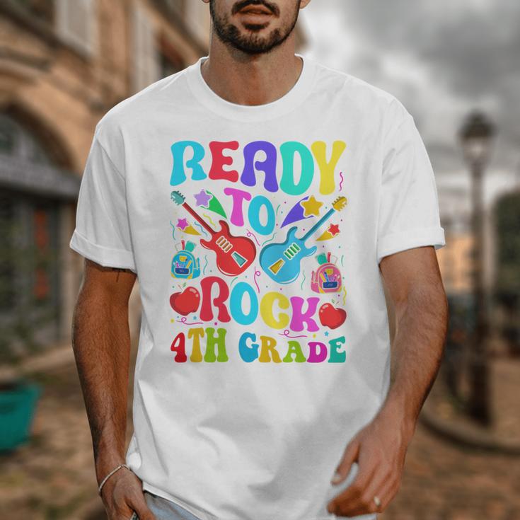 Im Ready To Rock 4th Grade Back To School 4th Grade Guitar Performance Unisex T-Shirt