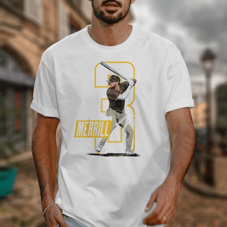 Jackson Merrill San Diego MLB Baseball Player MLBJME202M Unisex T-Shirt Jackson Merrill San Diego MLB Baseball Player MLBJME202M Unisex T-Shirt