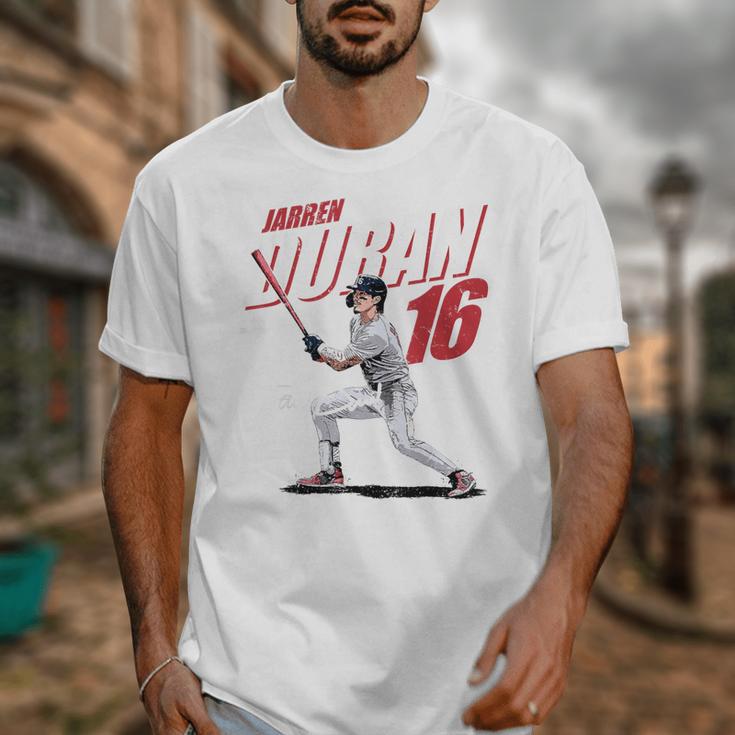 Jarren Duran Boston MLB Baseball Players MLBJDU204M Unisex T-Shirt