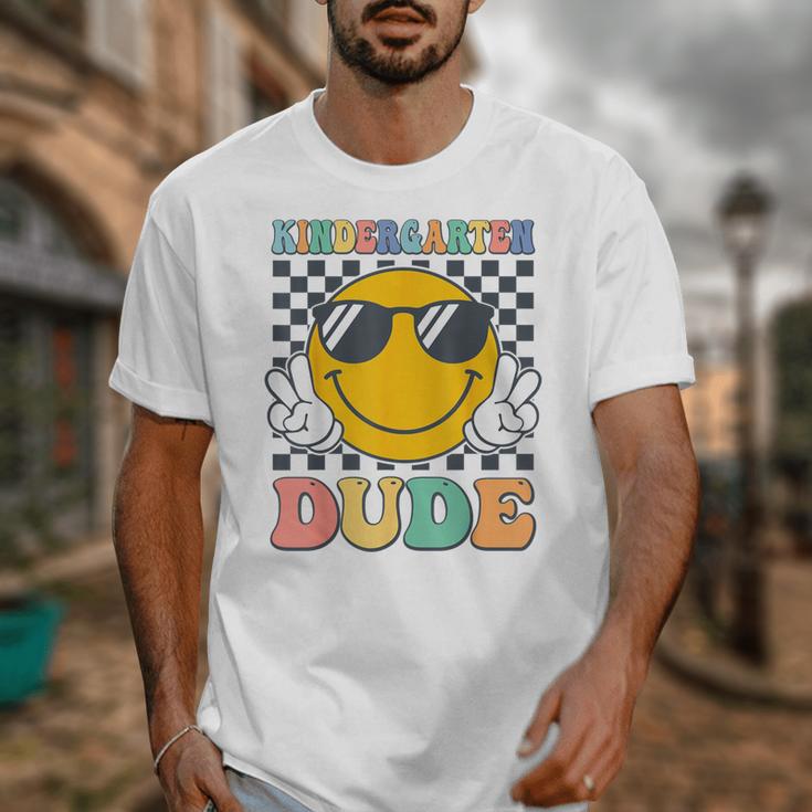 Kindergarten Dude First Day Of Kindergarten Back To School Unisex T-Shirt