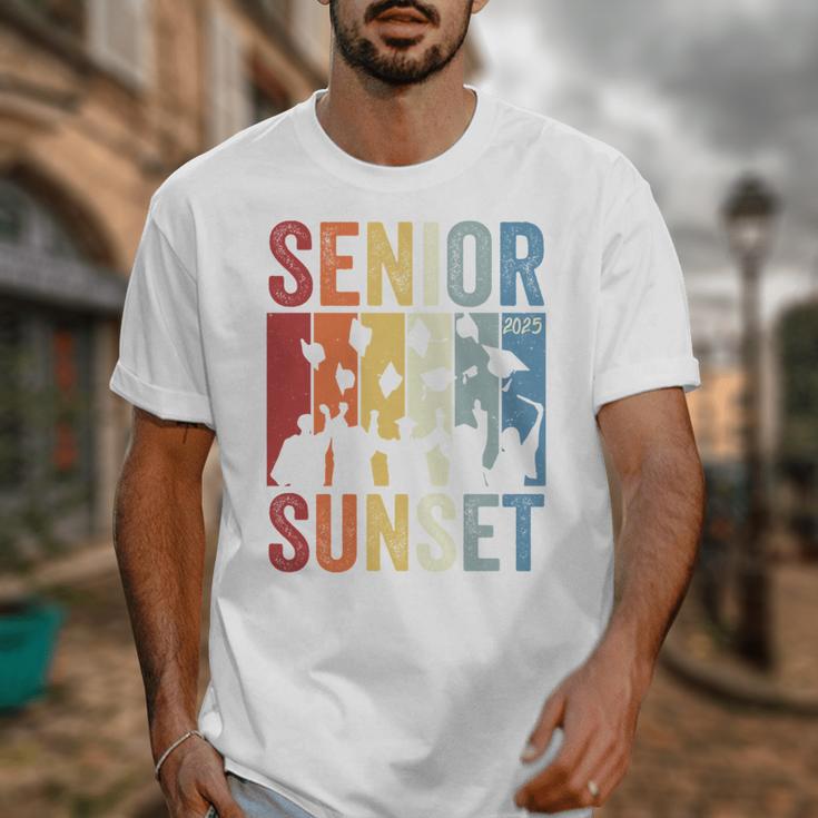 Last First Day Senior Sunset Class Of 2025 Back To School Performance Unisex T-Shirt Last First Day Senior Sunset Class Of 2025 Back To School Performance Unisex T-Shirt