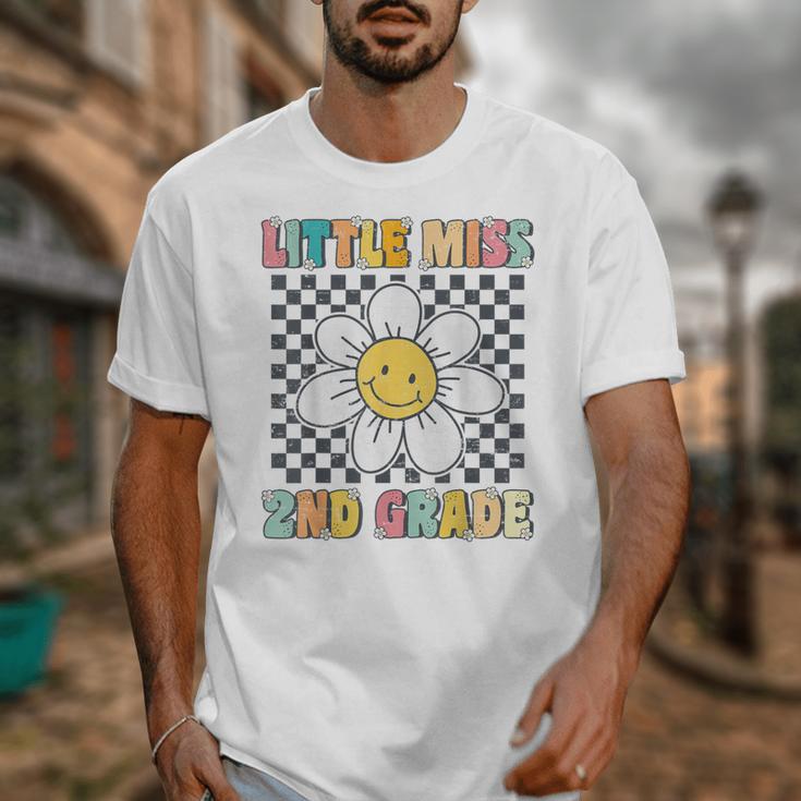 Little Miss 2nd Grade Retro Groovy 2nd Grade Back To School Unisex T-Shirt Little Miss 2nd Grade Retro Groovy 2nd Grade Back To School Unisex T-Shirt