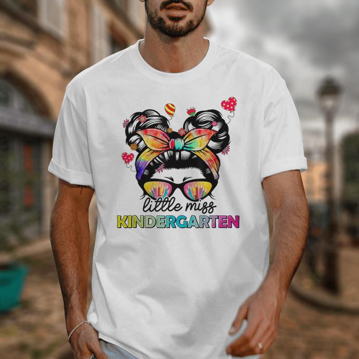 Little Miss Kindergarten Back To School Kindergarten Girls Unisex T-Shirt