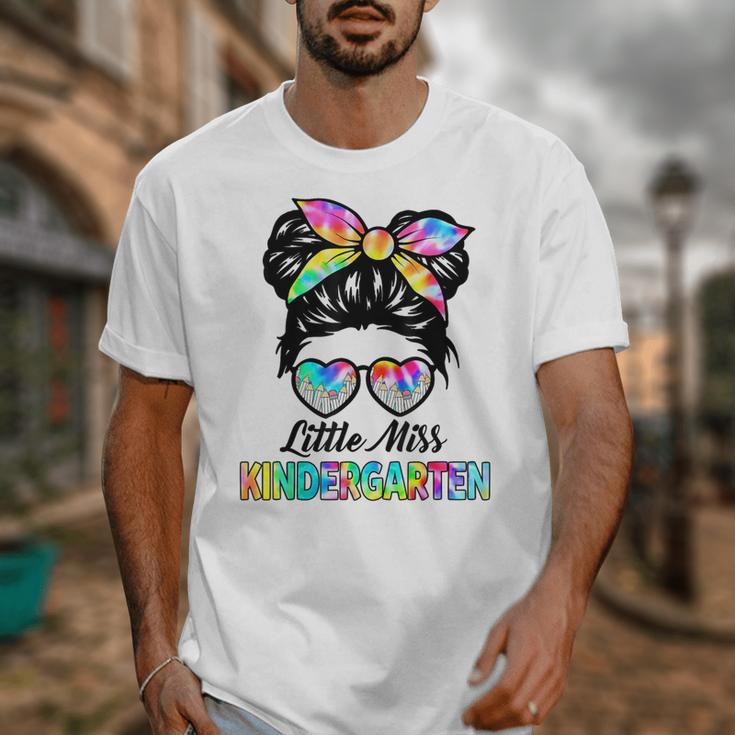 Little Miss KINDERGARTEN First Day Back To School Girls Kids Unisex T-Shirt Little Miss KINDERGARTEN First Day Back To School Girls Kids Unisex T-Shirt