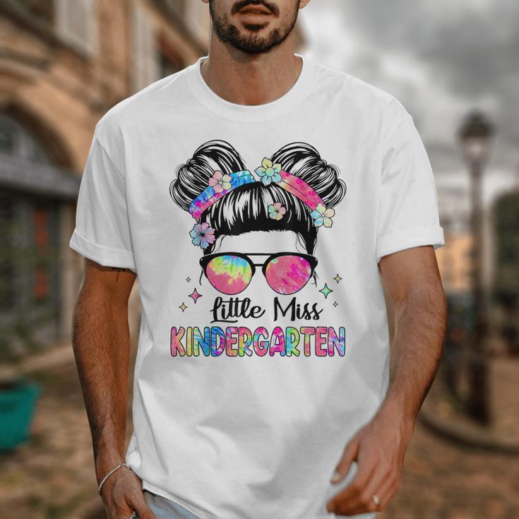 Little Miss Kindergarten Girls Kids Back To School Kinder Unisex T-Shirt