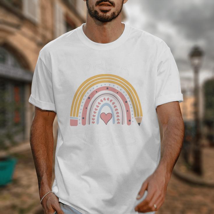Pre-K Vibes Pencil Rainbow Back To School Boys Girls Kids Premium Tri-Blend Unisex T-Shirt Pre-K Vibes Pencil Rainbow Back To School Boys Girls Kids Premium Tri-Blend Unisex T-Shirt