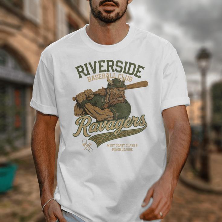 Riverside Ravagers Retro Minor League Baseball Unisex T-Shirt Riverside Ravagers Retro Minor League Baseball Unisex T-Shirt