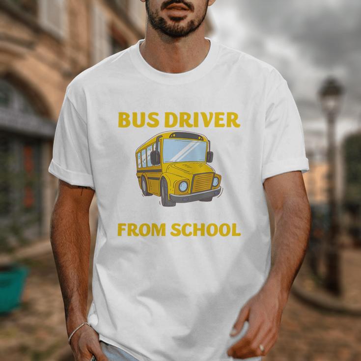 School Bus Driver Kindness Humor Back To School Quote Premium Tri-Blend Unisex T-Shirt