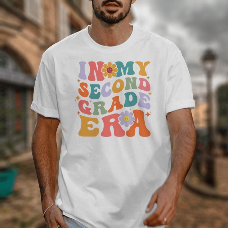 In My Second Grade Era Back To School Retro Groovy 2nd Grade Unisex T-Shirt