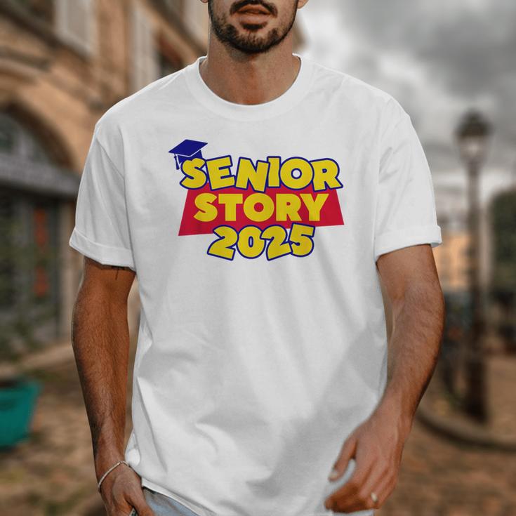 Senior 2025 Story Class Of 2025 Back To School 2025 Grad 25 Unisex T-Shirt Senior 2025 Story Class Of 2025 Back To School 2025 Grad 25 Unisex T-Shirt