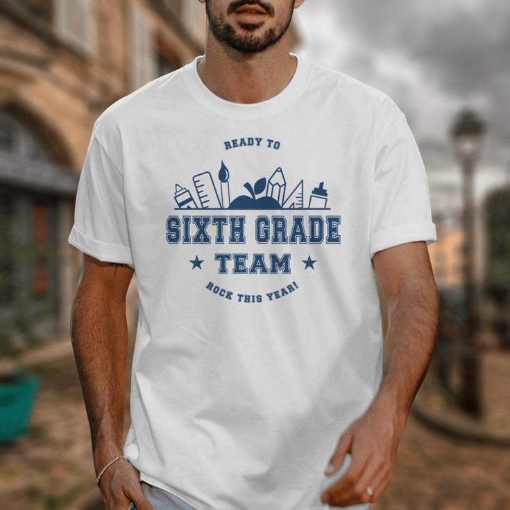 Sixth Grade Team Back To School Unisex T-Shirt