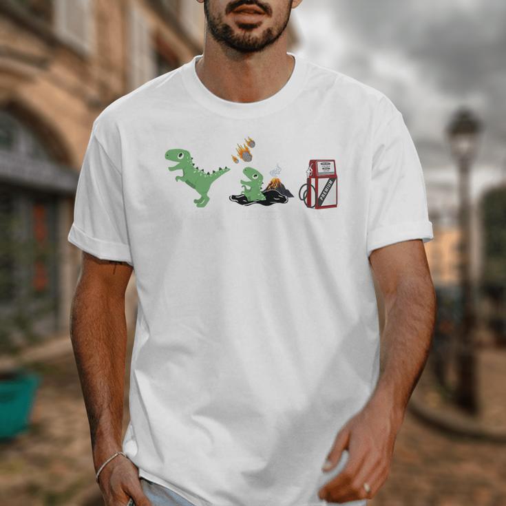 Solid Liquid Gas Dinosaur Back To School Premium Tri-Blend Unisex T-Shirt Solid Liquid Gas Dinosaur Back To School Premium Tri-Blend Unisex T-Shirt