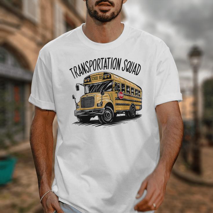 Transportation Squad Bus Drivers Back To School Unisex T-Shirt