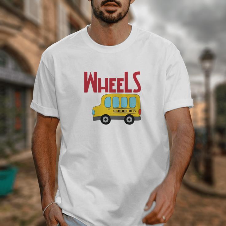Wheels On The Bus Kids Back To School Unisex T-Shirt