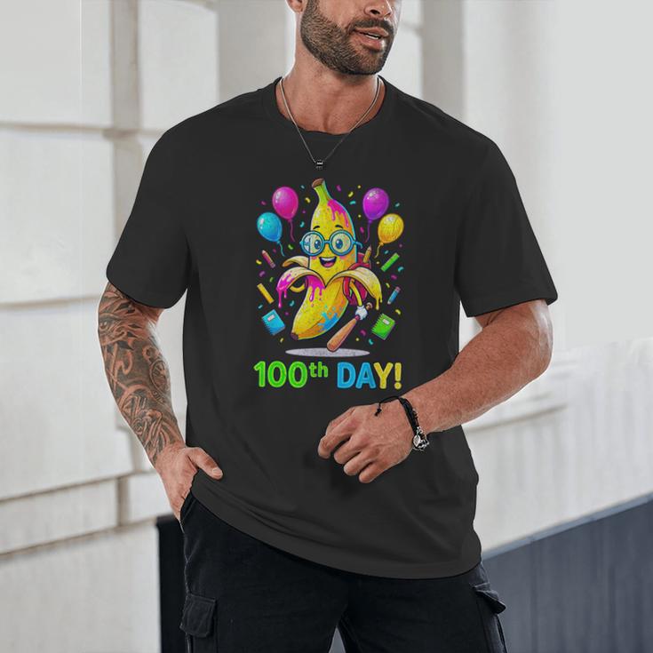 100th Day Of School Banana Baseball Drip For Kids Youth Girl Unisex T-Shirt 100th Day Of School Banana Baseball Drip For Kids Youth Girl Unisex T-Shirt