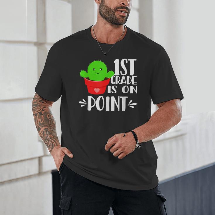 1st Grade Is On Point Cactus Back To School Unisex T-Shirt 1st Grade Is On Point Cactus Back To School Unisex T-Shirt