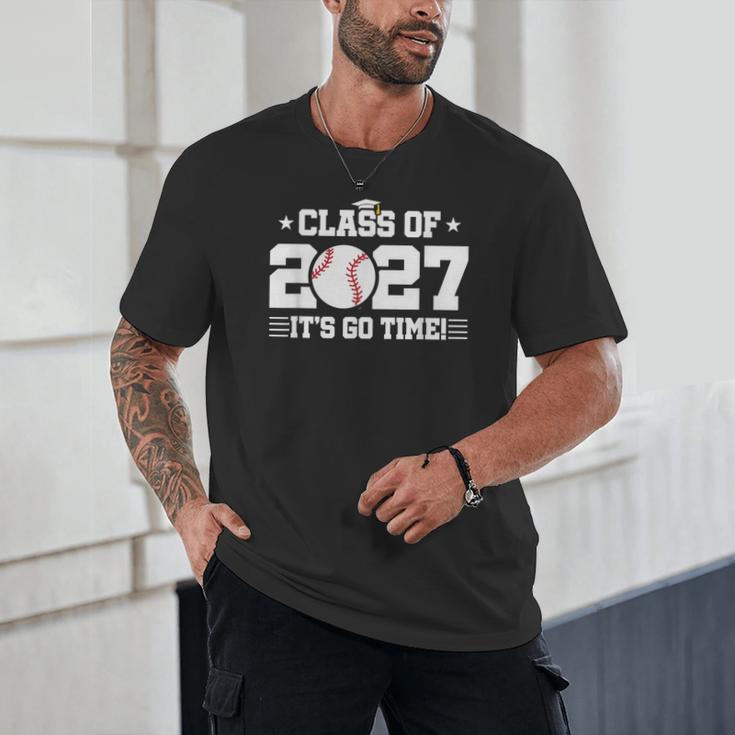 2027 Back To School Baseball 2027 Graduation Class Of 2027 Unisex T-Shirt 2027 Back To School Baseball 2027 Graduation Class Of 2027 Unisex T-Shirt