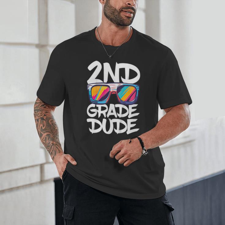 2nd Grade Dude Shirt Back To School Second Grade Boy Girl Unisex T-Shirt