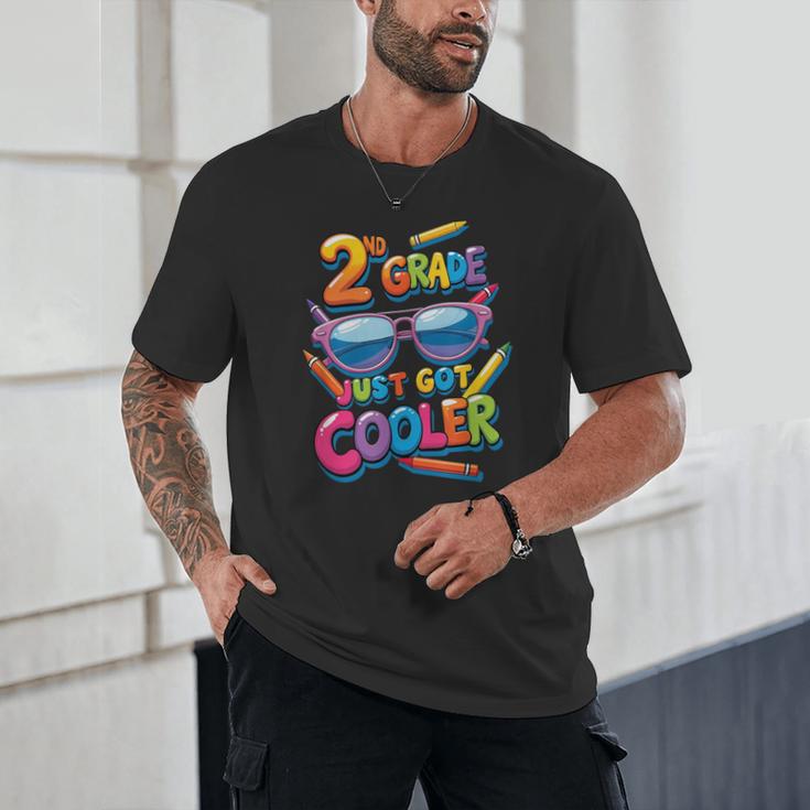 2nd Grade Just Got Cooler Shirt Back To School Kids Unisex T-Shirt