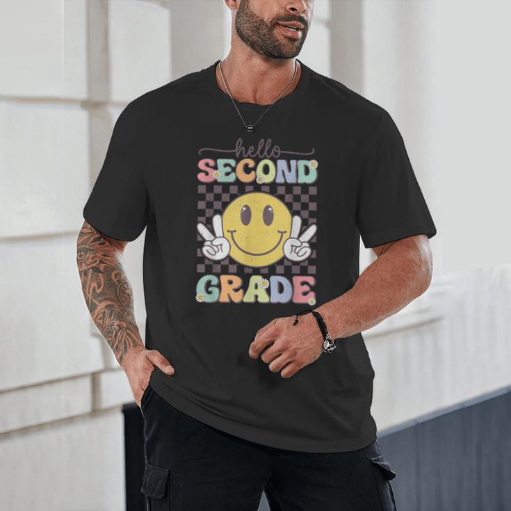 2nd Grade Team Back To School Hello Second Grade Smile Face Unisex T-Shirt 2nd Grade Team Back To School Hello Second Grade Smile Face Unisex T-Shirt
