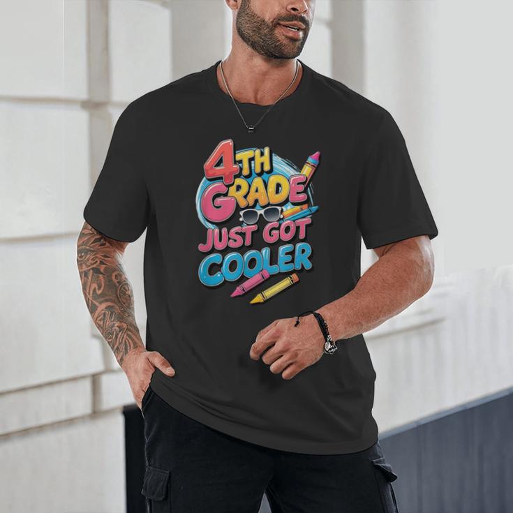 4th Grade Back To School Just Got Cooler Shirt Boys Girls Unisex T-Shirt