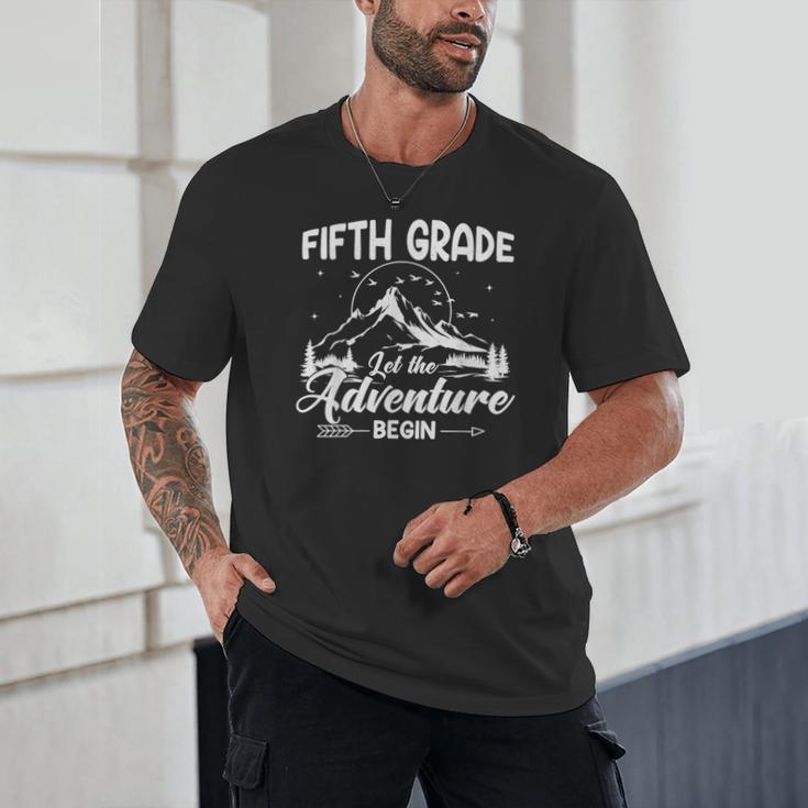 5th Grade Back To School Let The Adventure Begin Fifth Grade Unisex T-Shirt
