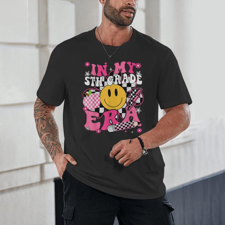 In My 5th Grade Era First Day Of School Back To School Retro Unisex T-Shirt
